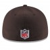 Men's Cleveland Browns New Era Brown 2016 Sideline Official Low Profile 59FIFTY Fitted Hat 2419692